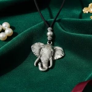 Elephant Head Necklace